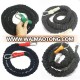 Outdoor Fitness Rubber Elastic Latex Bungee Cord with Nylon Cover